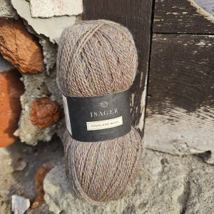 Highland - Rose - ružovkastá 100% tenká vlna