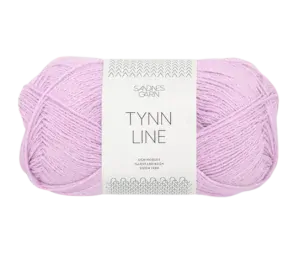 Tynn Line 5023 - jasná fialková tenká priadza s ľanom, viskózou a bavlnou