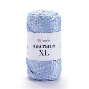 Macrame XL 133 - svetlo modrá hrubšia špagátová priadza