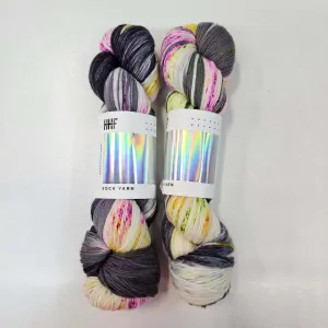 HHF Sock - Oracle - antracit farebná merino vlna /ks