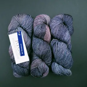 Rios - 841 Tranquilo - vintage fialkovo dymová 100% Superwash merino vlna