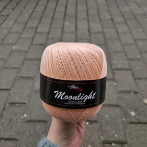 Moonlight 8011 - marhuľová bavlnená háčkovacia priadza (ako Maxi 1000)