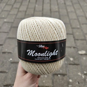 Moonlight 8173 - svetlo bežová tenká bavlnená háčkovacia priadza