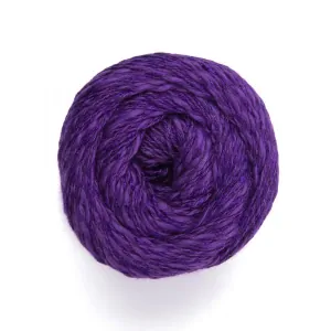 Linen Soft 7324 - fialová letná priadza z ľanu, bavlny a viskózy