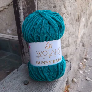 Bunny Baby 63 - Petrolej detská vlna (ako Dolphin Baby)