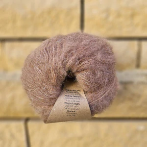 Brushed Alpaca Silk 36 - karamel - vlna s alpakou a hodvábom