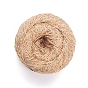 Linen Soft 7305 - zlato béžová letná priadza z ľanu, bavlny a viskózy