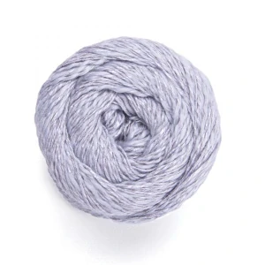 Linen Soft 7320 - svetlo sivá letná priadza z ľanu, bavlny a viskózy