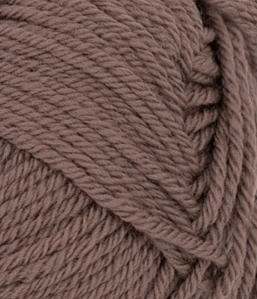 Double Sunday 3161 - tmavo kávová 100% merino vlna