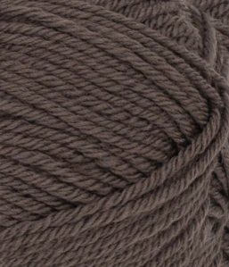 Double Sunday 3880 - tmavo hnedá 100% merino vlna