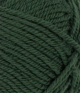 Double Sunday 8082 - tmavá lesná zelená 100% merino vlna