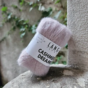 Cashmere Dreams 0009 - dymovo fialová tenká vlna s kašmírom a hodvábom