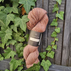 Alpaca 2 - Peach - marhuľovo staroružová tenká vlna z alpaky a vlny