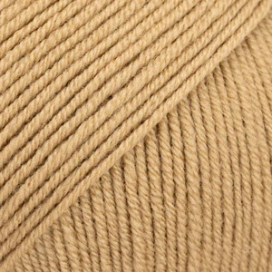 55 Baby Merino - Karamelová 100% merino vlna so superwash úpravou