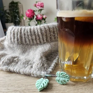 Monstera mentolová - koncovky / zarážky na špičky ihlice - 2ks / 1 pár