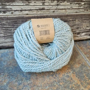 Andes MIX 9023 - Svetlo pastel vintage morská striekaná zimná hrubšia zmesová vlna