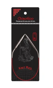 Chiaogoo - Red - 5.0mm - 30cm fixné kruhové ihlice