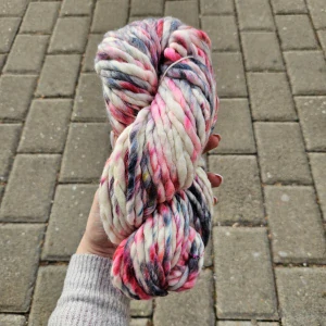 Rasta - Cherry Vanilla - smotanovo vínová 100% merino vlna - IBA 1ks!
