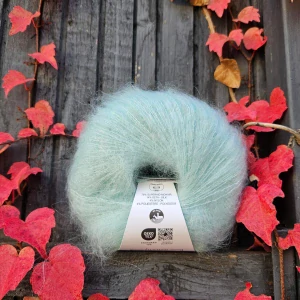 Silk Mohair Lux 30793 - mentolková mohérová vlna s lesklým vláknom