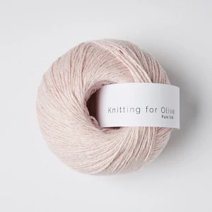 Pure Silk - Ballerina - pastel punčovo ružový 100% buretový hodváb