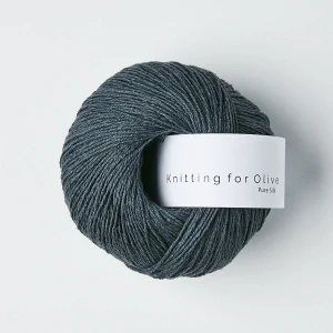 Pure Silk - Petroleum Blue - petrolejovo modrý 100% buretový hodváb