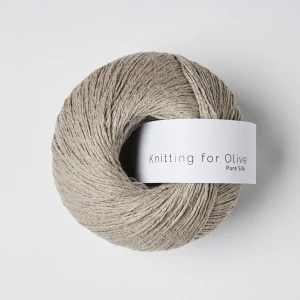 Pure Silk - Oatmeal - pieskový 100% buretový hodváb