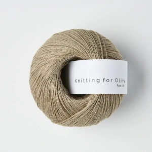 Pure Silk - Cardamom - stredne bežový 100% buretový hodváb