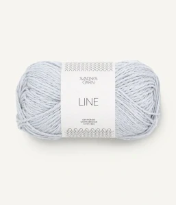 Line 5811 - svetlo sivá priadza s ľanom, bavlnou a viskózou