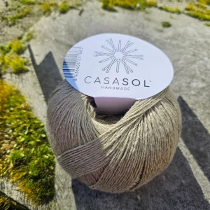 100% Bambú - Beige Tostado - bežová bambusová priadza