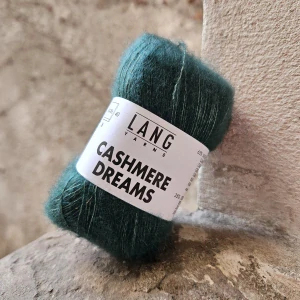 Cashmere Dreams 0118 - vintage zelená vlna s kašmírom a hodvábom