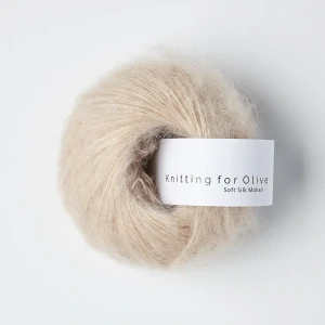 Soft Silk Mohair - Soft Rose - pastel ružová tenká priadza z mohéru a hodvábu