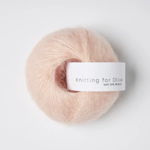 Soft Silk Mohair - Poppy Rose - punčovo ružová tenká priadza z mohéru a hodvábu