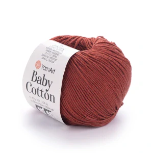 Baby Cotton 429 - škoricová letná zmesová priadza