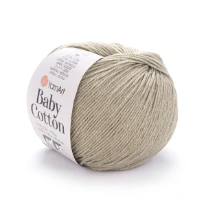 Baby Cotton 434 - ílová bežová letná zmesová priadza