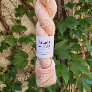 IBA 1ks! Emmy - Summer Peach - broskyňová priadza zo 100% morušového hodvábu