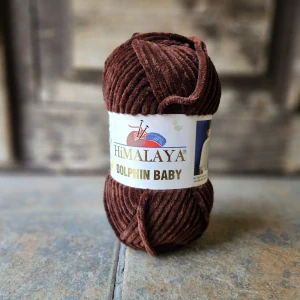 Dolphin Baby 80336 - Hnedá detská vlna 