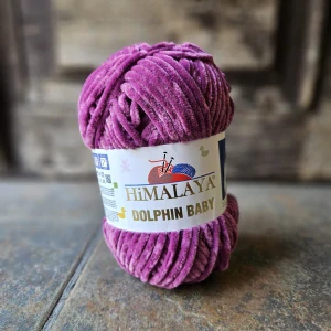 Dolphin Baby 80338 - Stredne ružovo fialová detská vlna 