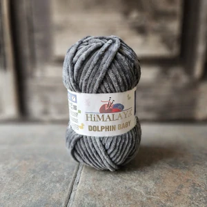 Dolphin Baby 80367 - Tmavo sivá detská vlna 