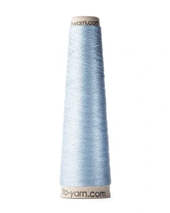 Tetsu - 0192 Iron Blue - modrý tenký hodváb s nerezovým vláknom