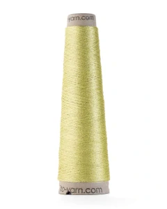 Tetsu - 0193 Lime - zelenkavý tenký hodváb s nerezovým vláknom