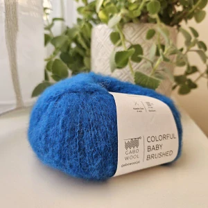 Colorful Baby Brushed 7600 - paríž modrá vlna - 100% alpaka