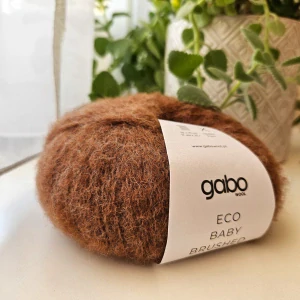 Eco Baby Brushed 1301 - čokoládová vlna - 100% alpaka