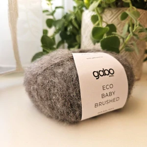 Eco Baby Brushed 2341 - tmavšia sivá vlna - 100% alpaka