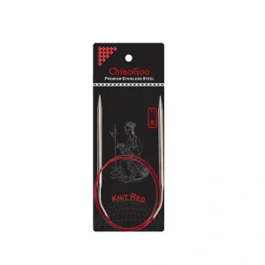 Chiaogoo - Red - 4.5mm - 60cm fixné kruhové ihlice