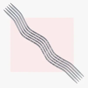 Addi CraSySnake - 2.0mm - 15cm dĺžka - ponožkové 5 kusové ihlice