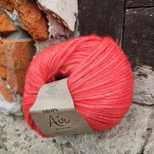 Air 61 - Červená vzdušná zmesová vlna 