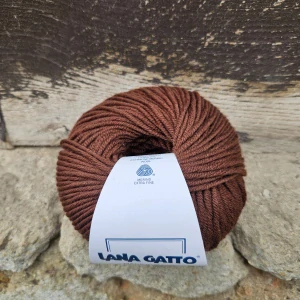 Maxi Soft 10040 - čokoládová 100% merino vlna