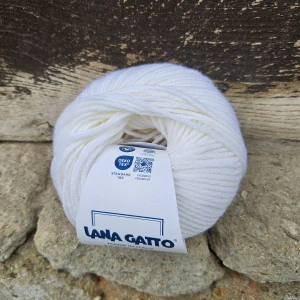Maxi Soft 10001 - biela 100% merino vlna