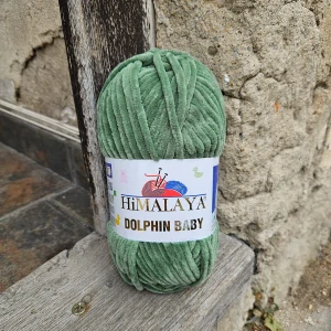 Dolphin Baby 80388 - Vintage zelená detská vlna 