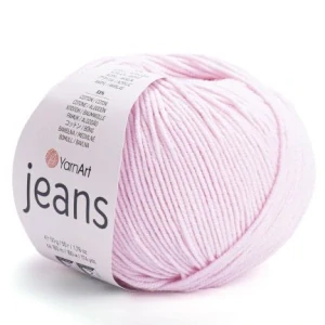 Svetlo ružová letná priadza Jeans 18